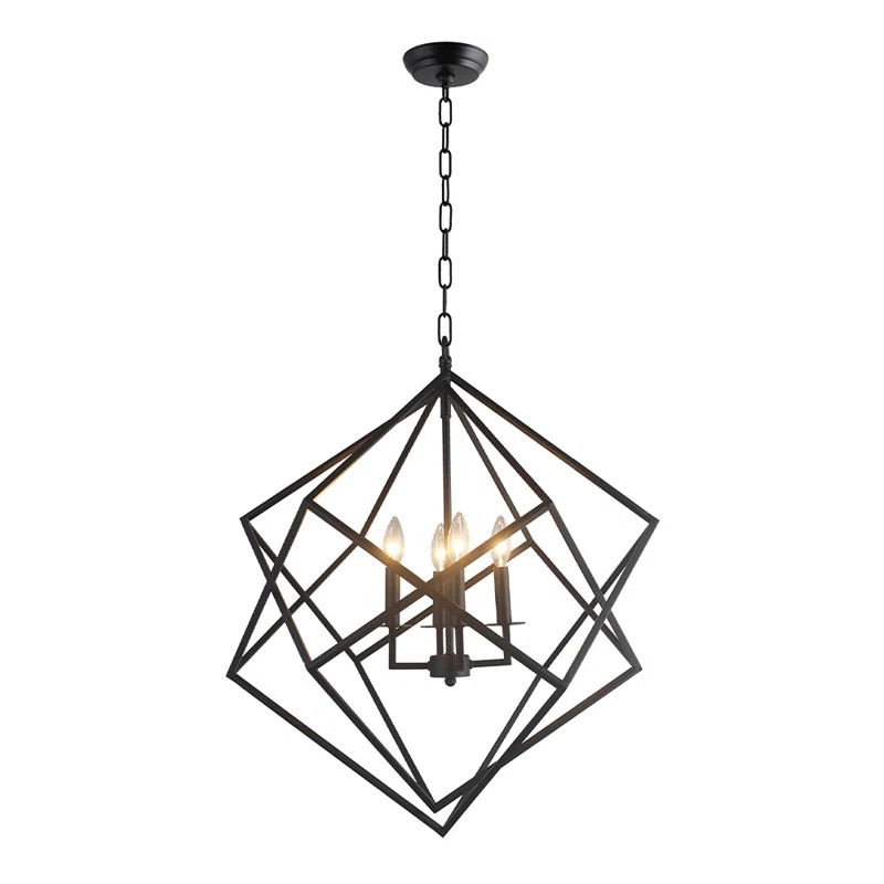 LITTLE TREE 4 - Light Dimmable Geometric Chandelier