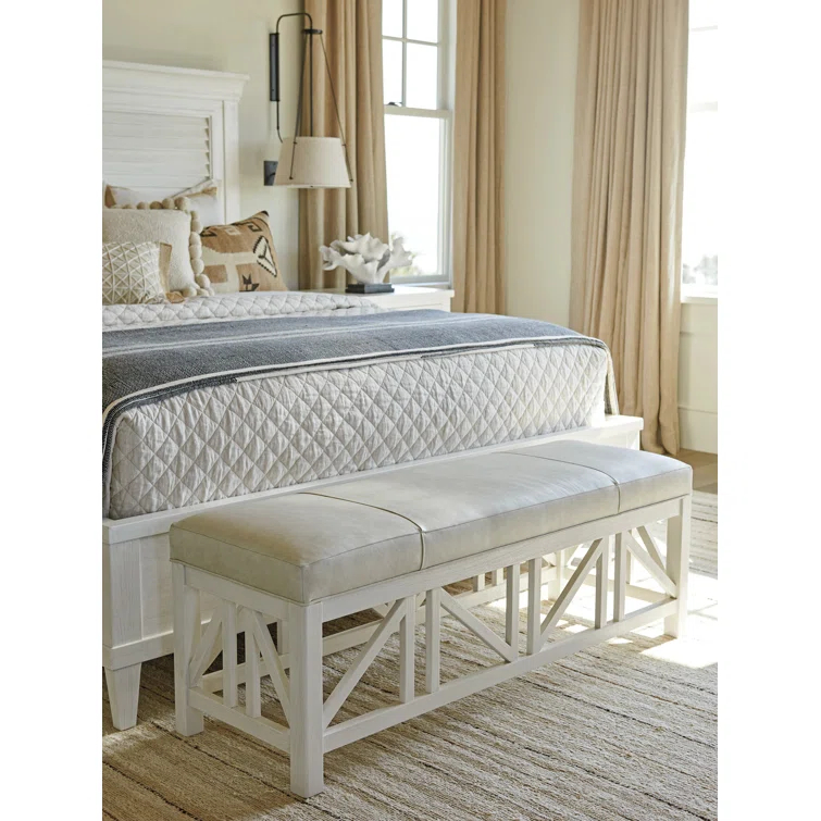 Tommy Bahama Home Ocean Breeze Royal Palm Louvered Bed