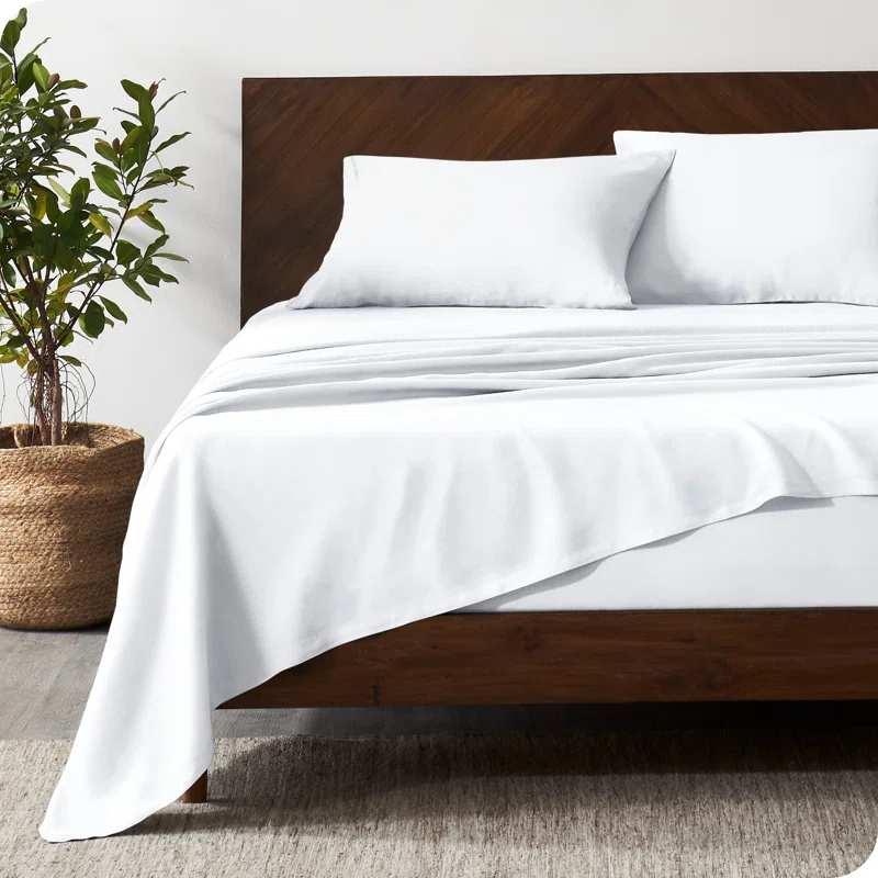 Bare Home 100% Linen Sheet Set