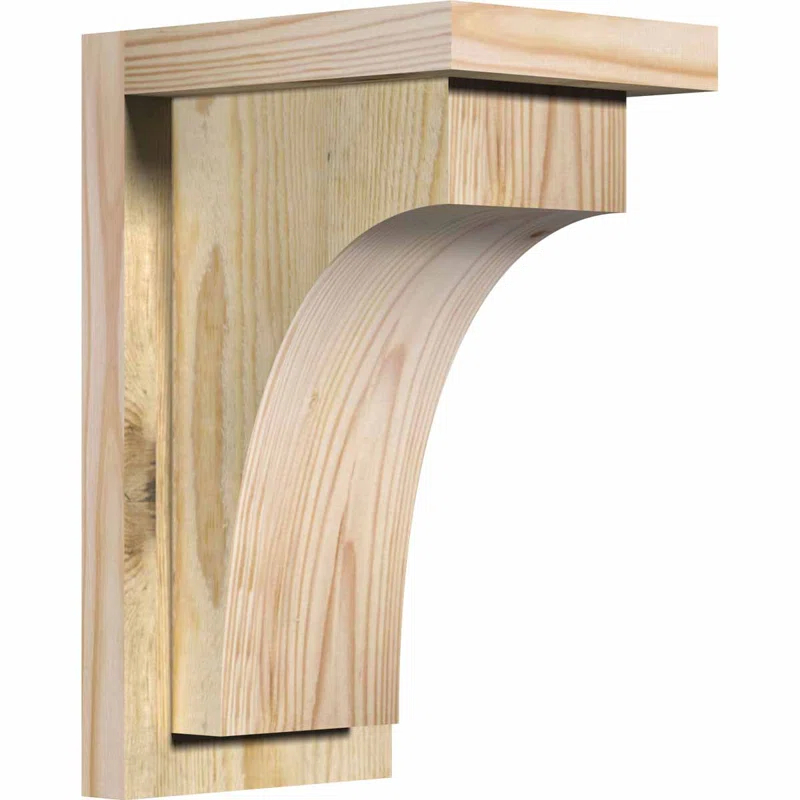 Ekena Millwork Huntington Corbel w/Backplate