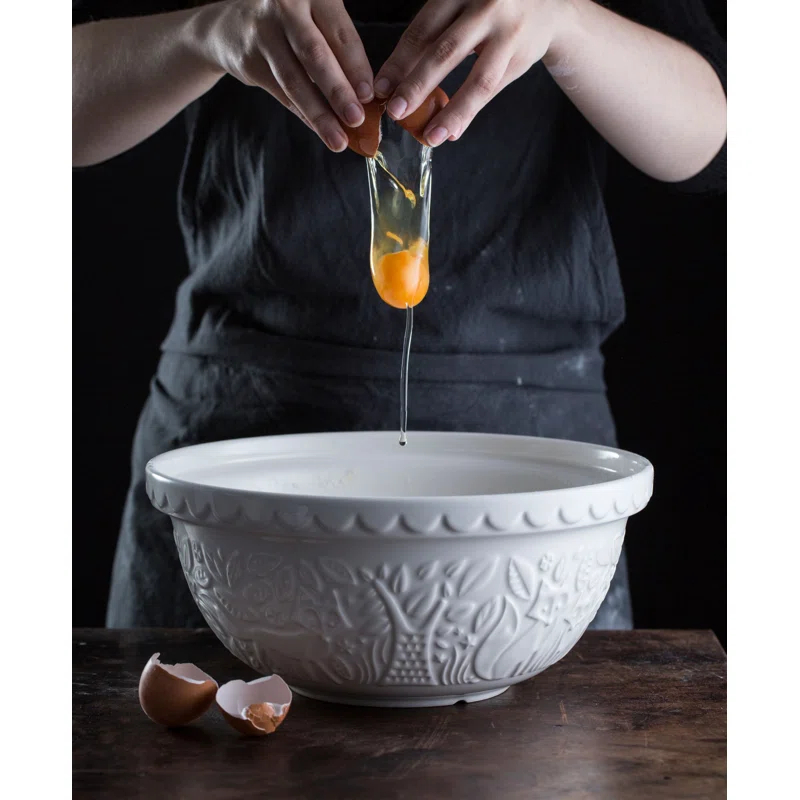 Mason Cash In The Forest Earthenware 3 Piece Mixing Bowl Set