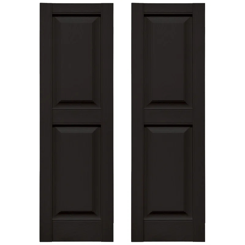 Builders Edge Raised Panel Shutters