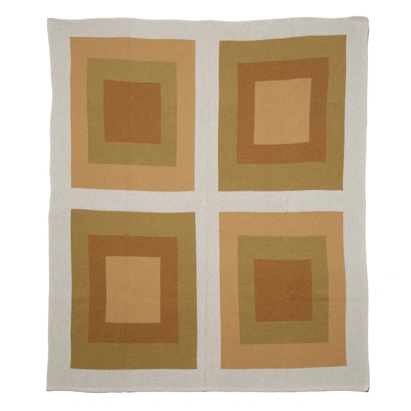 Modern Bauhaus Eco Throw