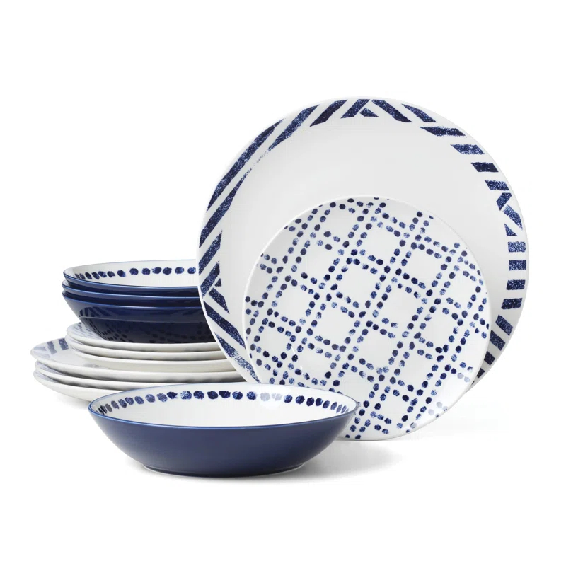 Oneida Harbour 12 Piece Dinnerware Set
