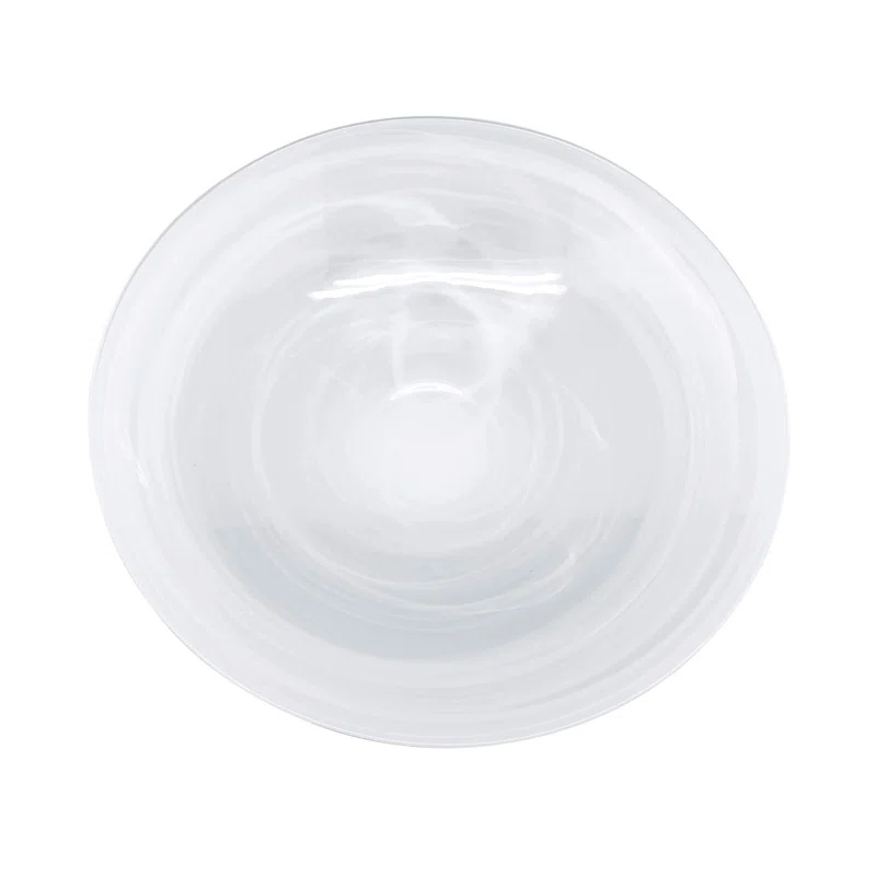 Mariposa Mariposa Alabaster Artisanal Glass Serving Bowl