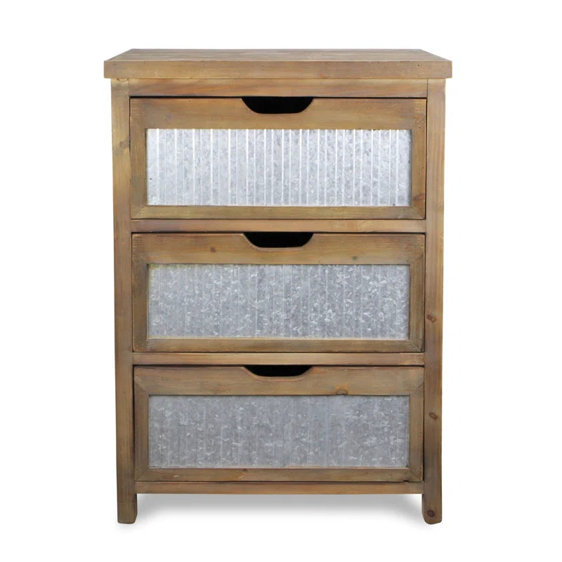 Ophelia & Co. Maynard Solid Wood Accent Chest