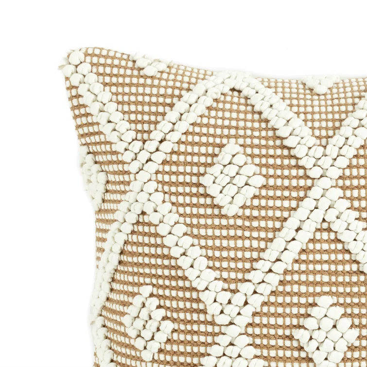Lush Decor Geometric Square Pillow Cover