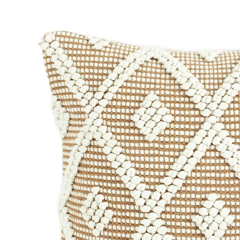 Lush Decor Geometric Square Pillow Cover