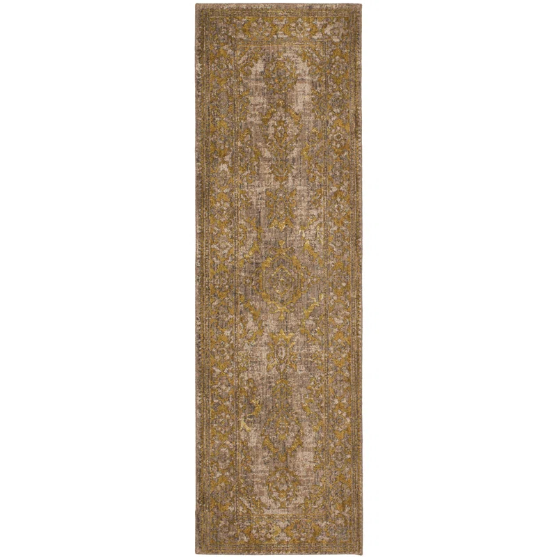 Karastan Amur Brown/Orange Area Rug