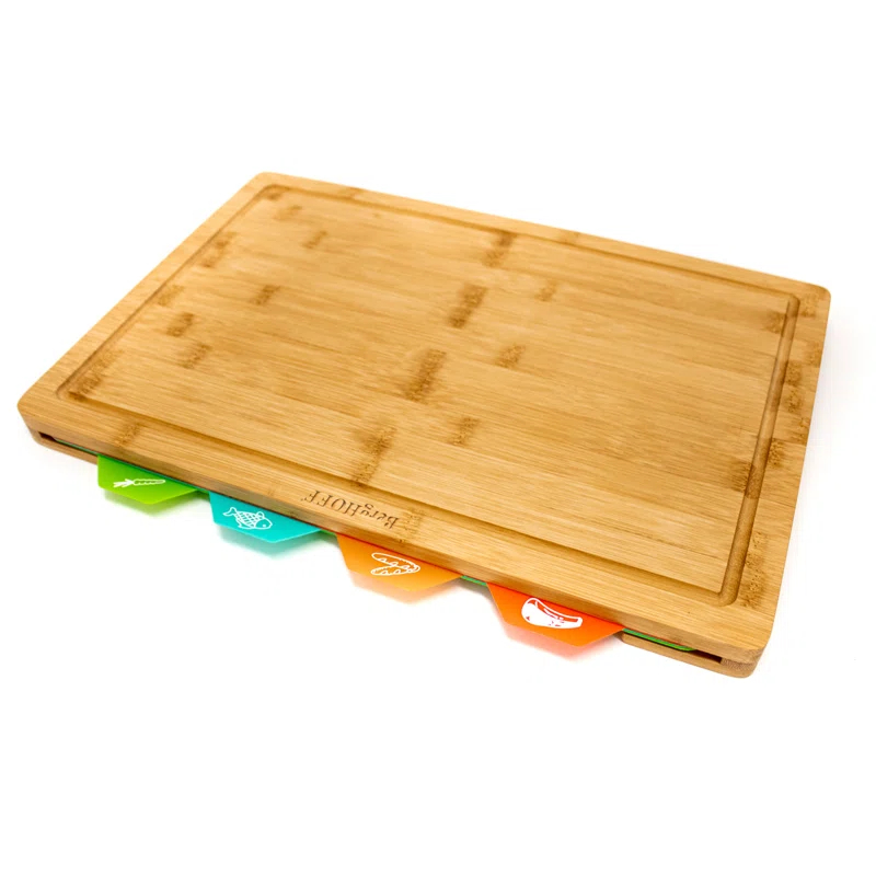 BergHOFF BergHOFF 5-Piece Bamboo Wood Cutting Board Set, 16.5"x11.8"