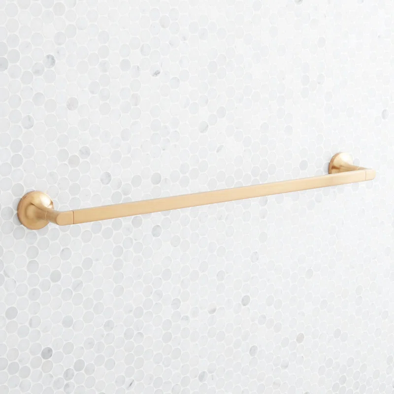 Signature Hardware 466396 Lentz 24" Wall Mounted Towel Bar