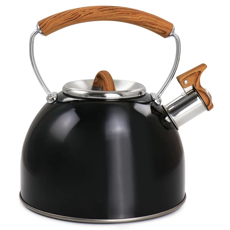 ORIXFORCE ORIXFORCE Stove Kettle 2 Quarts Stainless Steel Whistling Stovetop Tea Kettle