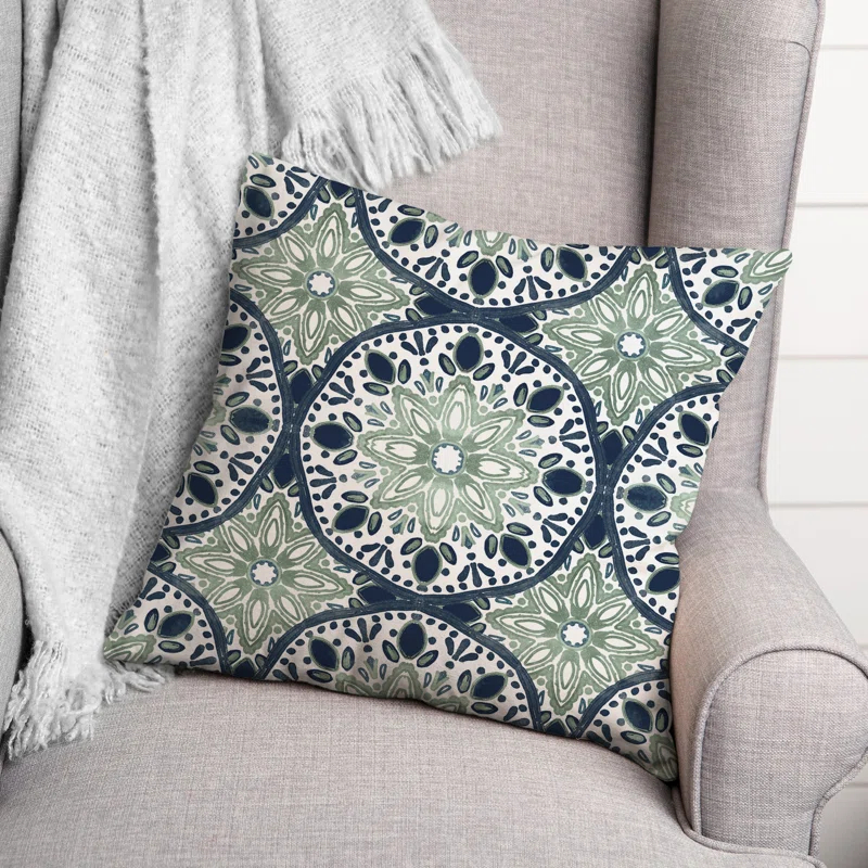 Designs Direct Creative Group Geometric Indoor/Outdoor Throw Pillow