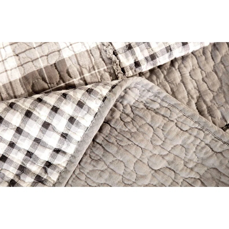 Chezmoi Collection Cotton Patchwork Quilt Set