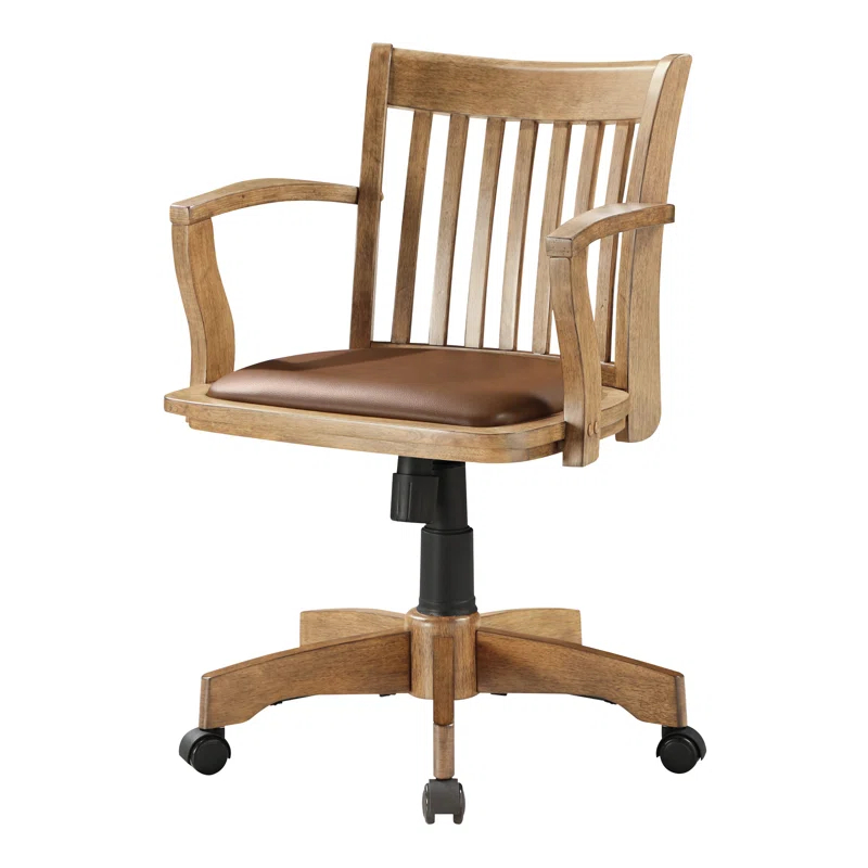 Office Star Products Genevieve Vinyl Bankers Chair