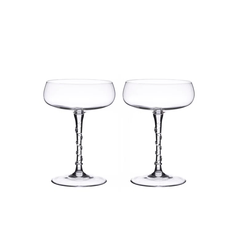 Juliska Amalia 4 oz. Cocktail Coupe (Set of 2)