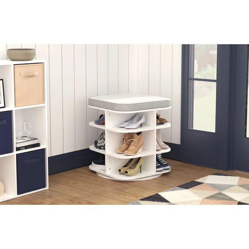 ClosetMaid 12 Pair Shoe Storage Bench
