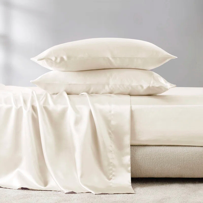 Madison Park Essentials Satin Luxury 2PC Pillowcases (Set of 2)
