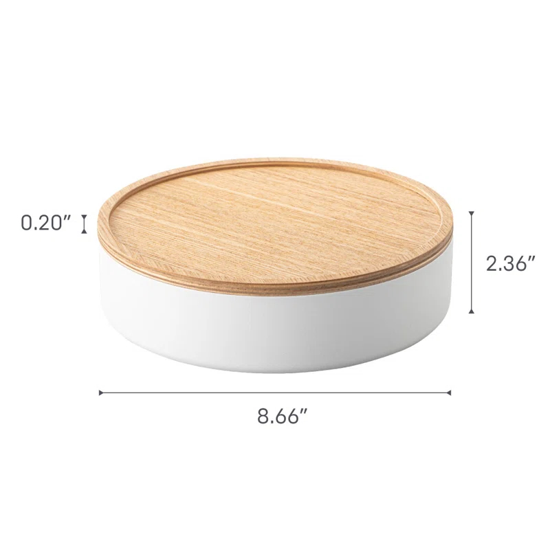Yamazaki Home Rin Metal Storage Bin