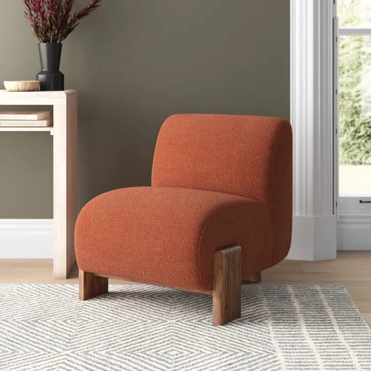 Chelsea Upholstered Slipper Chair