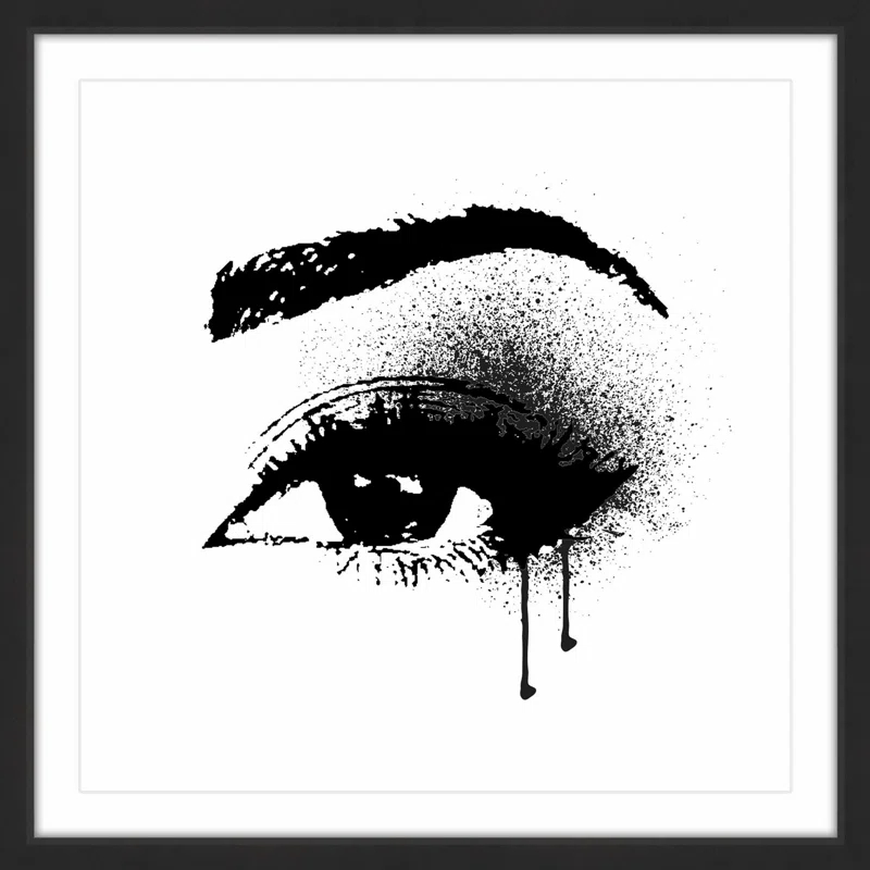 " Black Drip Eye " by Amanda Greenwood