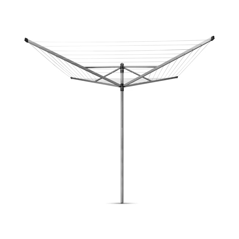 Brabantia Brabantia Lift-O-Matic Outdoor Clothesline (164 Feet), with Metal Ground Spike and Protective Cover