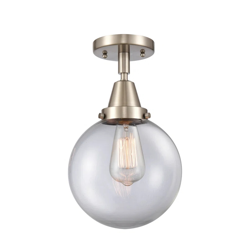 Beacon Glass Flush Mount