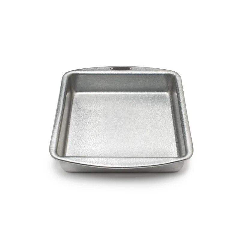 Doughmakers 10'' Aluminum Non-Stick Square Cake Pan