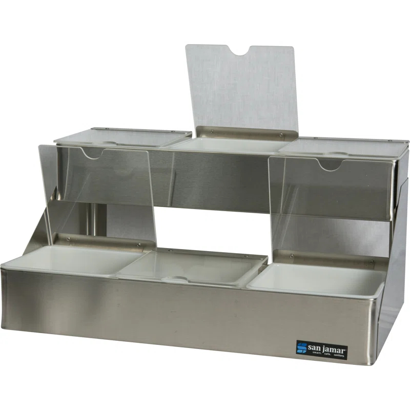 Carlisle Food Service Products Carlisle Food Service Products Stainless Steel Condiment Server