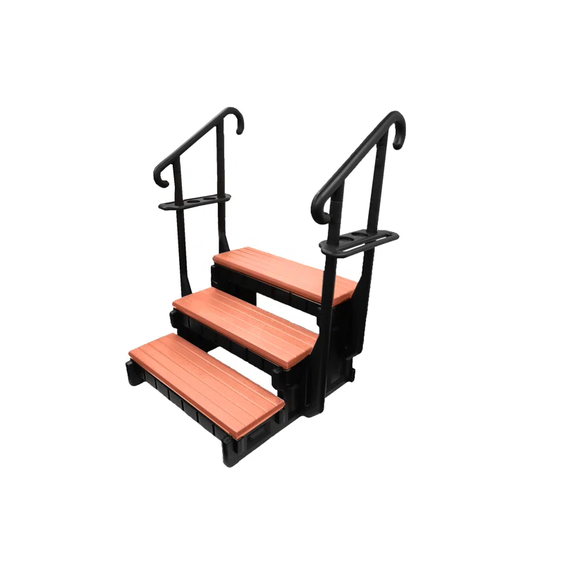 Confer Plastics Signature Confer Plastics 38'' D Slip Resistant Hot Tub Step