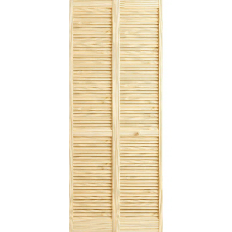 Kimberly Bay Louvered Wood Bi-Fold Door