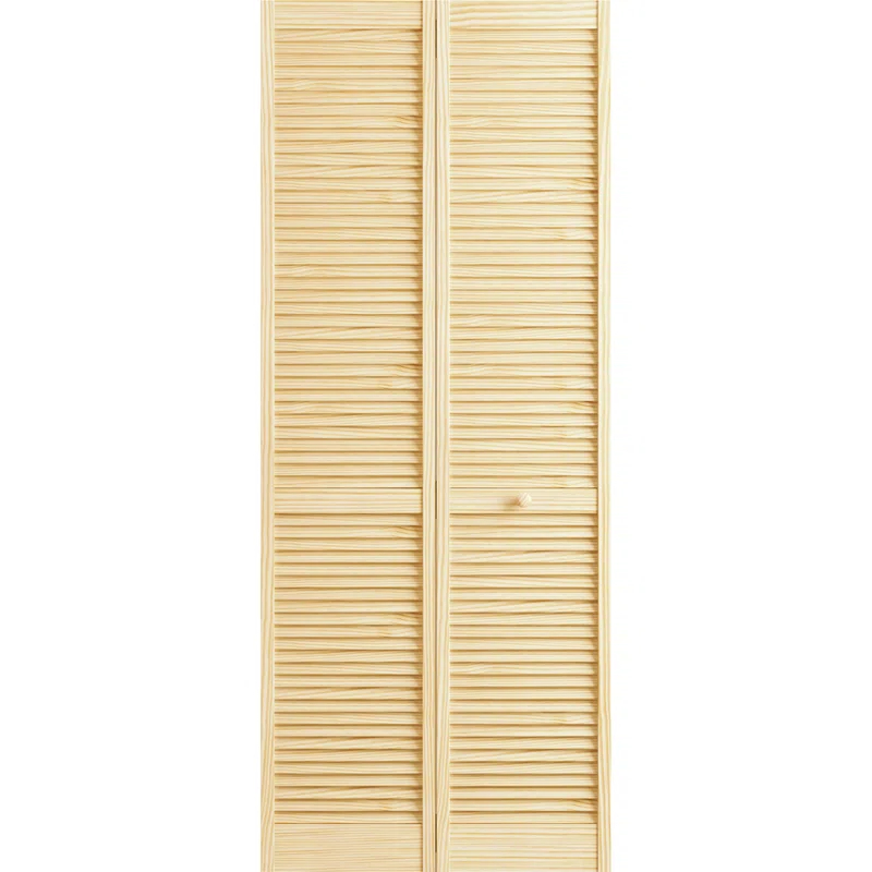 Kimberly Bay Louvered Wood Bi-Fold Door