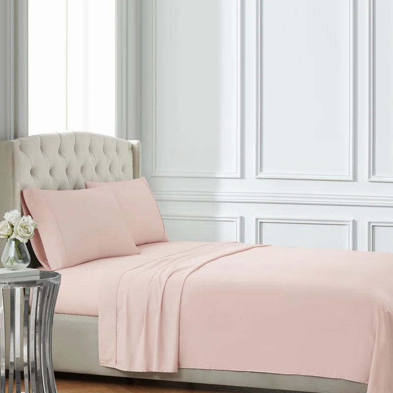 Badgley Mischka Badgley Mischka Cotton Sateen Sheet Set