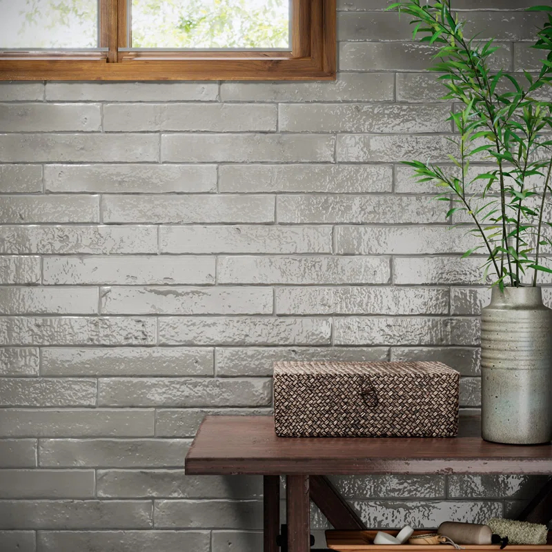 Bond Tile Virtuo 1.45" x 9.21" Ceramic Bullnose Tile Trim