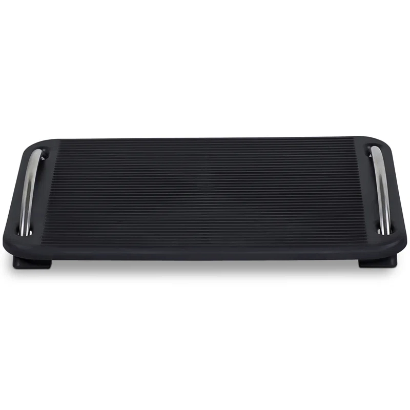 Mount-It! Tilting Footrest Under Desk | Adjustable Office Footrest | Computer Desk Foot Support