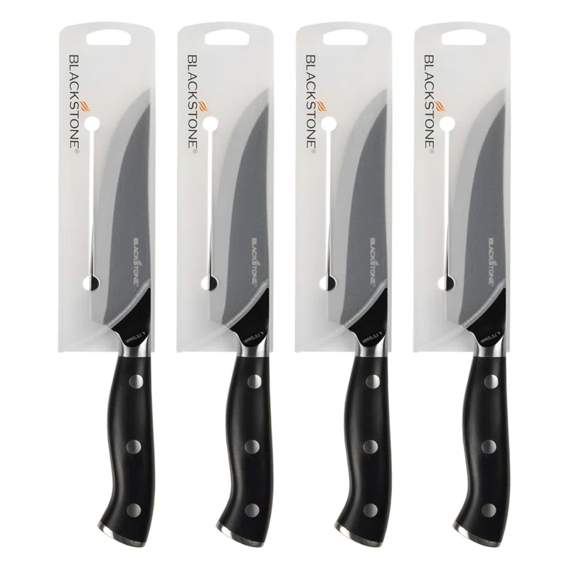 Blackstone Griddle Essentials  4 Piece Steak Knife Set