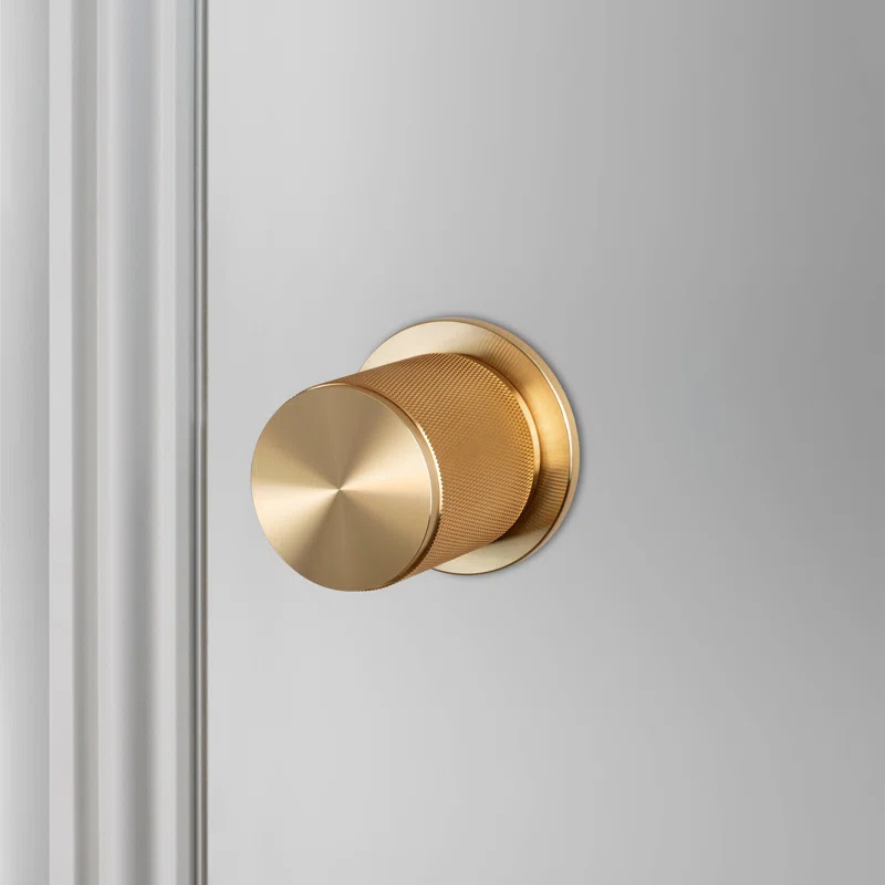 Buster + Punch NDK-05247 Door Knob / Conventional / Passage / Cross (Set of 2)
