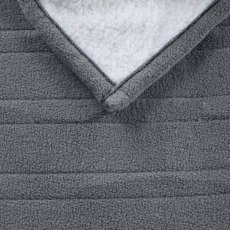 Serta Serta Fleece to Sherpa Heated Throw