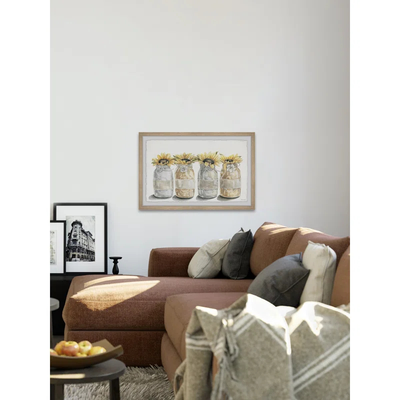 Marmont Hill " Floral Bloom Arrangement " Painting Print