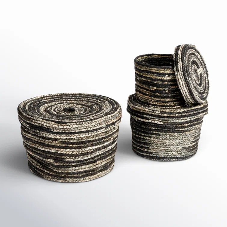 Wicker Basket - Set of 3