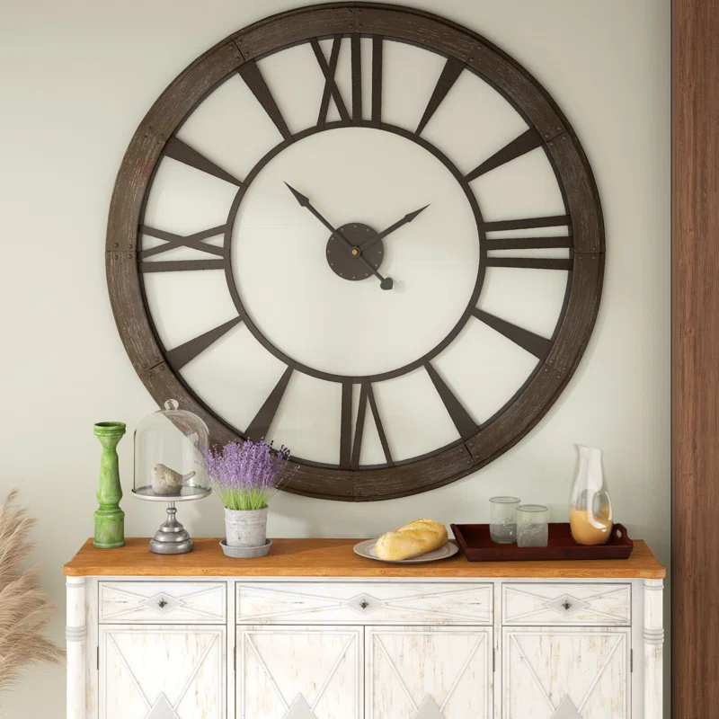 Uttermost Ronan Wood Wall Clock