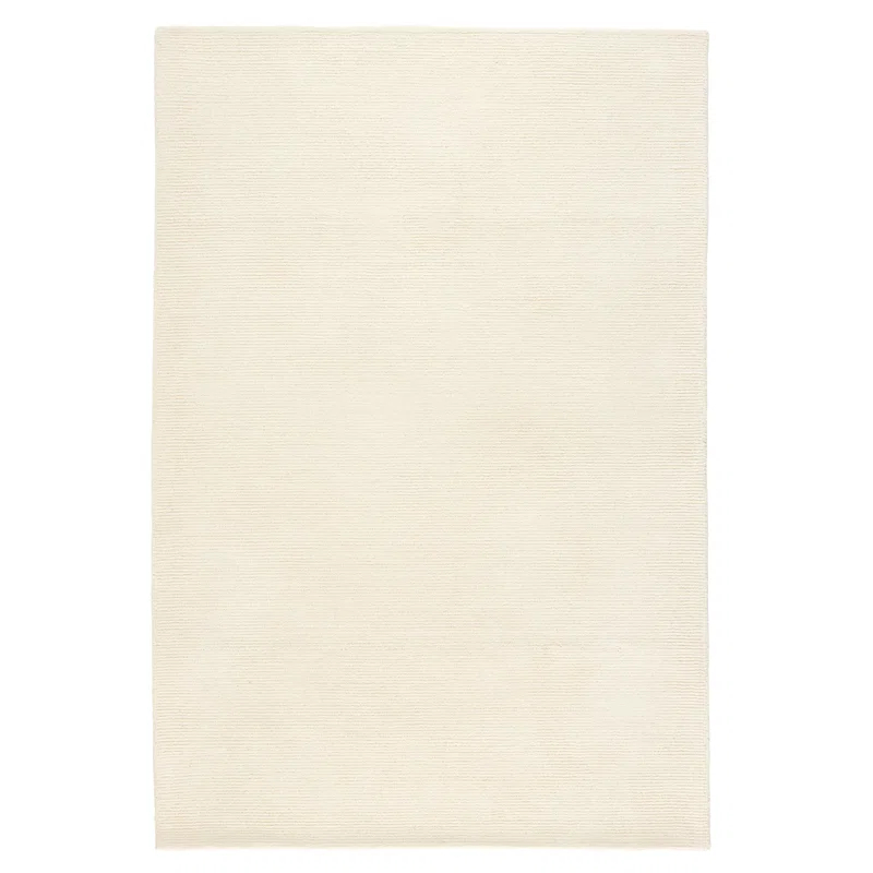 Town & Country Luxe Rita Ribbed Textured Handcrafted Area Rug Taupe/Ivory