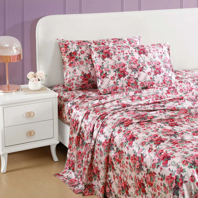 Betsey Johnson Betsey Johnson Soft Satin Sheet Sets