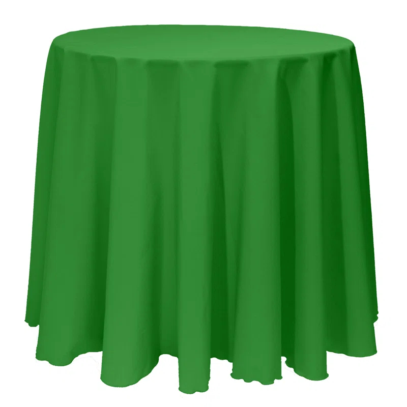 Ultimate Textile Solid Color Round Tablecloth