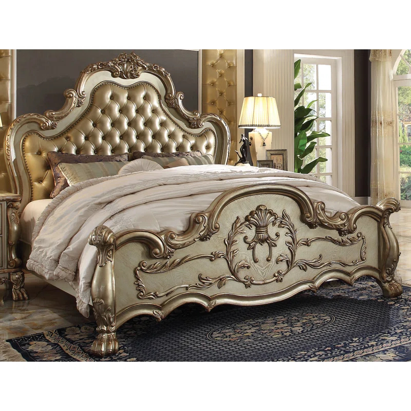 Andrew Home Studio Lissandra Vegan Leather Bed