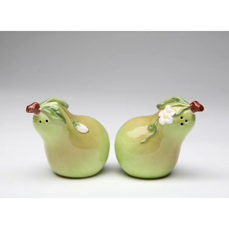 Cosmos Gifts Cosmos Gifts Pear Salt and Pepper Set