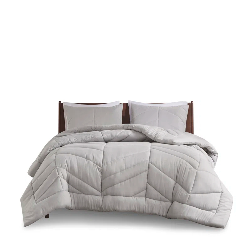 Intelligent Design Remy Quilted Chevron Comforter Set