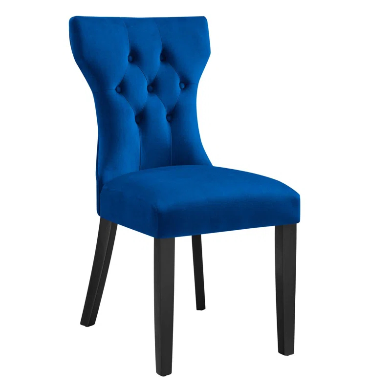 Modway Silhouette Performance Velvet Dining Chairs