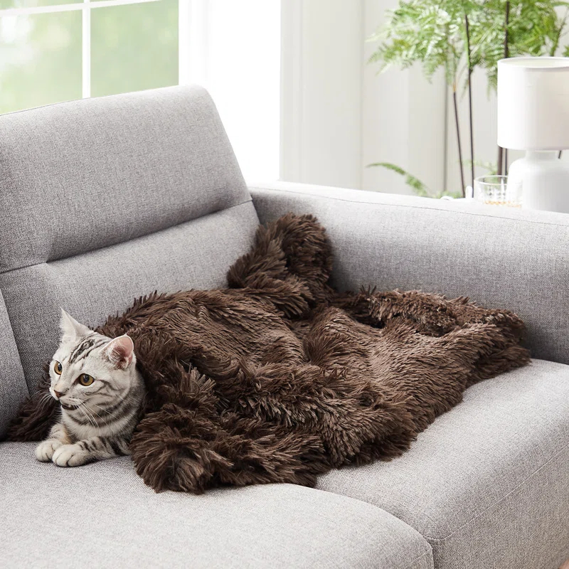 Best Friends By Sheri Best Friends by Sheri Calming Shag Fur Pet Throw Blanket