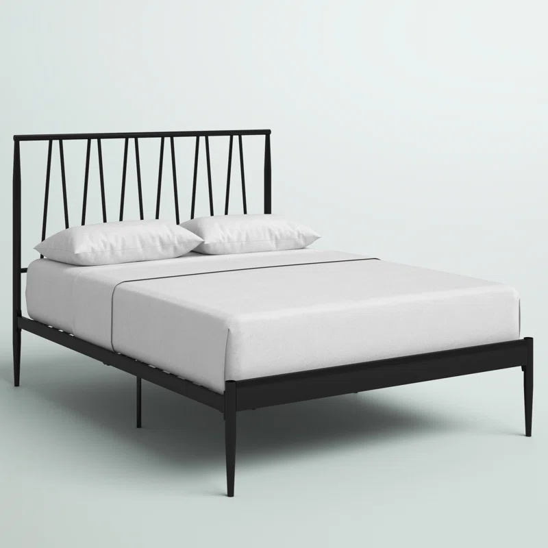 Mercury Row® Mercedes Metal Open-Frame Bed